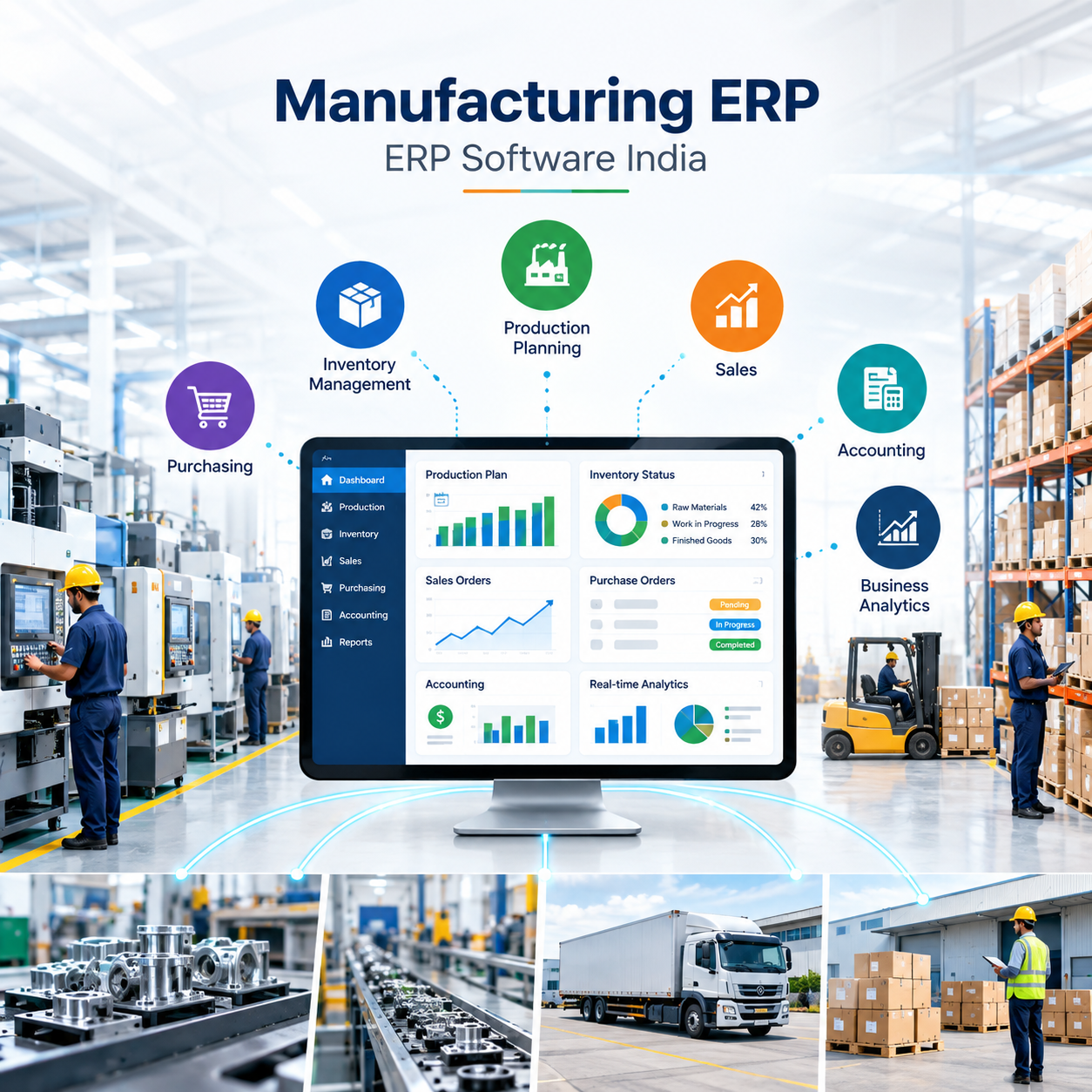 Manufacturing ERP in India: Features Every Plant Should Look For